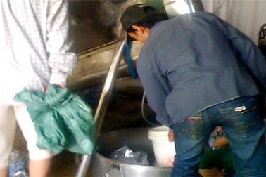 Rùng mình với đá sạch