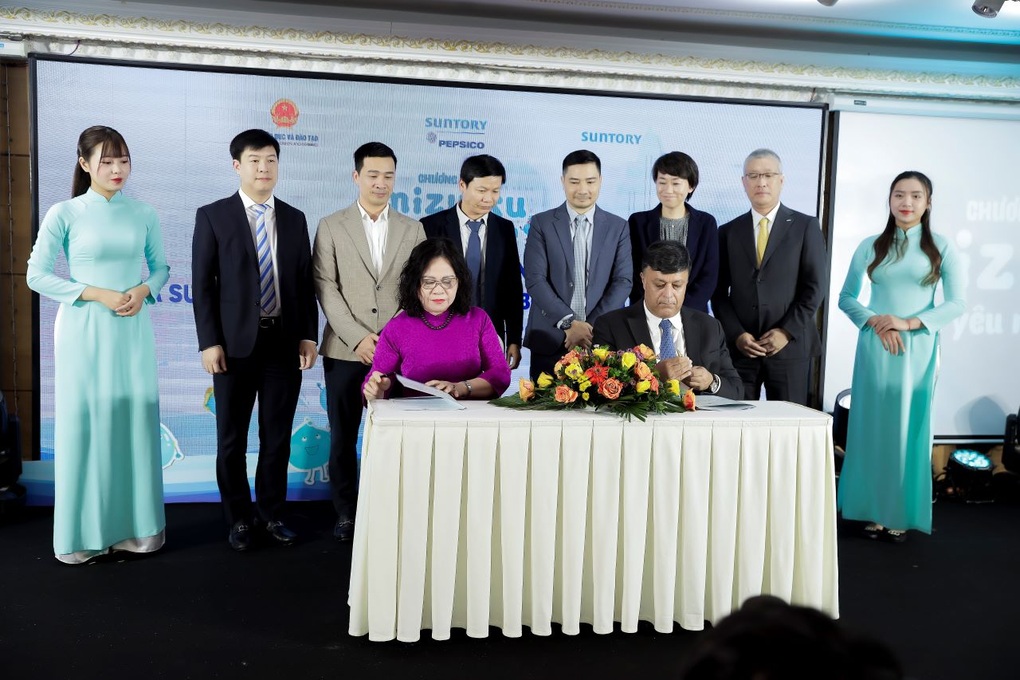 Suntory PepsiCo Việt Nam chú trọng bảo vệ tài nguyên nước - 4 Suntory PepsiCo Việt Nam chú trọng bảo vệ tài nguyên nước - 4