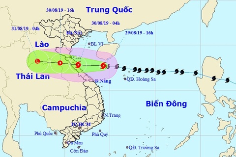 Sáng mai bão số 4 vào đất liền Nghệ An - Quảng Bình