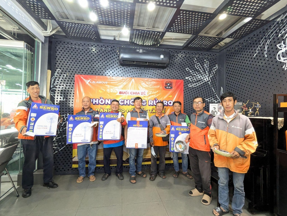 Lalamove nâng cao kiến thức phòng chống rủi ro đến đối tác tài xế - 1 Lalamove nâng cao kiến thức phòng chống rủi ro đến đối tác tài xế - 1