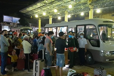 Đề nghị miễn phí BOT với xe vận chuyển công dân đến khu cách ly