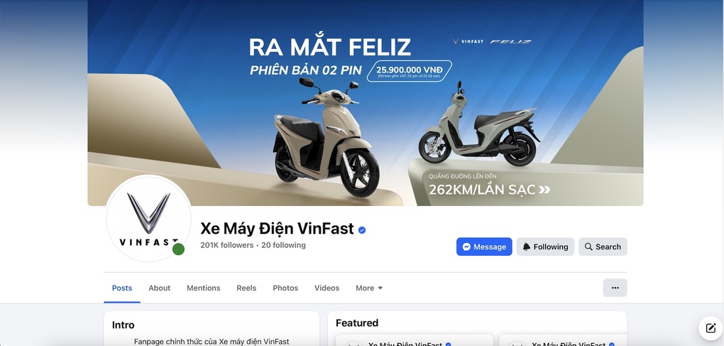 VinFast cảnh báo hiện tượng lừa đảo thông qua fanpage giả mạo - 3 VinFast cảnh báo hiện tượng lừa đảo thông qua fanpage giả mạo - 3