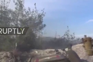 Su-25SM3 xuất hiện tại Syria với hệ thống tự vệ Vitebsk mới