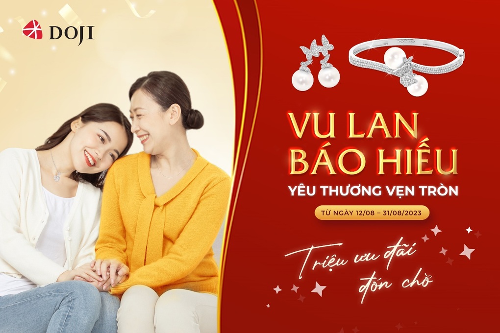 DOJI gửi tặng triệu ưu đãi mùa Vu lan - 1 DOJI gửi tặng triệu ưu đãi mùa Vu lan - 1