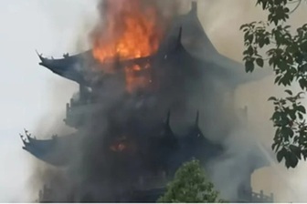 Hỏa hoạn thiêu rụi ngôi chùa 1.700 tuổi ở Trung Quốc