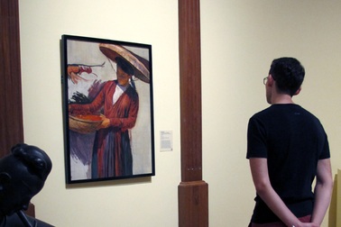 Xem tranh của các danh họa Việt tại bảo tàng quốc gia Singapore