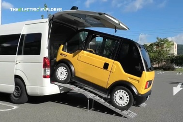 Ô tô điện một chỗ ngồi, giá chỉ khoảng 180 triệu đồng gây sốt tại Nhật Bản