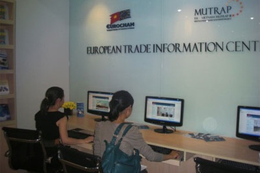 Khai trương Trung tâm Thông tin thương mại Châu Âu