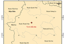 Động đất 3,0 độ richter gây rung lắc tại Sơn La