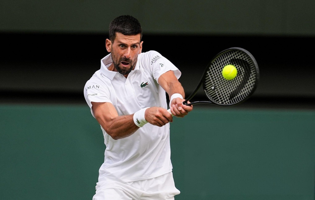 윔블던 준결승에서 조코비치와 맞붙는 시너 - 1 Sinner chạm mặt Djokovic tại bán kết Wimbledon - 1