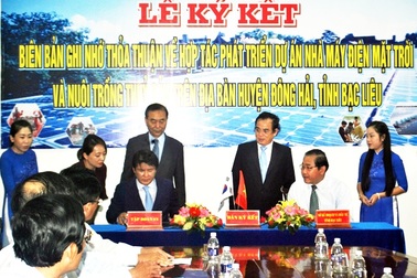 Tập đoàn Hàn Quốc sẽ xây nhà máy điện mặt trời triệu USD tại Bạc Liêu