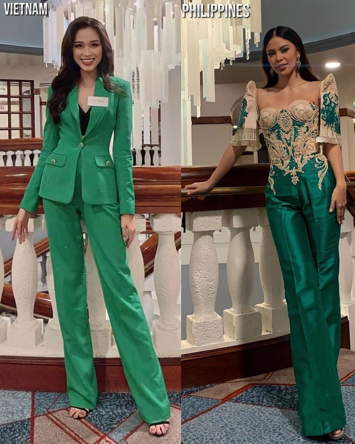 Thời trang của Đỗ Thị Hà và dàn người đẹp Hoa hậu Thế giới - 1 Thời trang của Đỗ Thị Hà và dàn người đẹp Hoa hậu Thế giới - 1