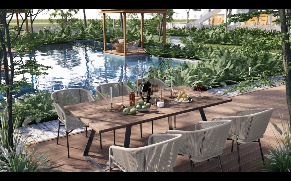 Cư dân Ecopark ngồi trong nhà ngắm suối chảy, thác đổ trong rừng - 11 Cư dân Ecopark ngồi trong nhà ngắm suối chảy, thác đổ trong rừng - 11