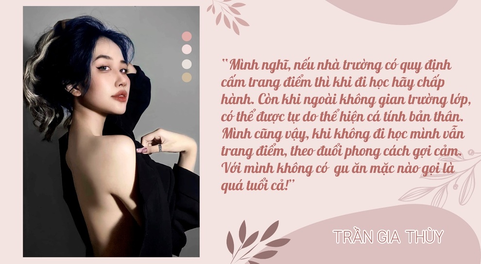 Học sinh trang điểm khi đến trường có phải là chưng diện quá sớm? - 1 Học sinh trang điểm khi đến trường có phải là chưng diện quá sớm? - 1