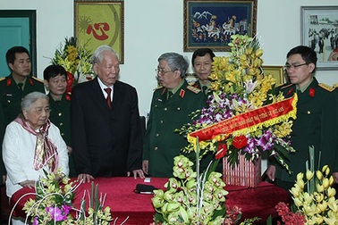 Chúc thọ Đại tướng Lê Đức Anh