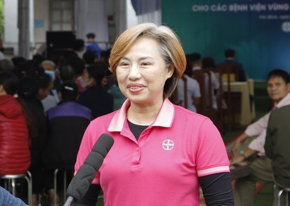 Bayer អមដំណើរសមាគមគ្រូពេទ្យវ័យក្មេងវៀតណាម ដើម្បីលើកកម្ពស់សុខភាពសហគមន៍ - ៣ Bayer đồng hành cùng Hội Thầy thuốc trẻ Việt Nam nâng cao sức khỏe cộng đồng - 3
