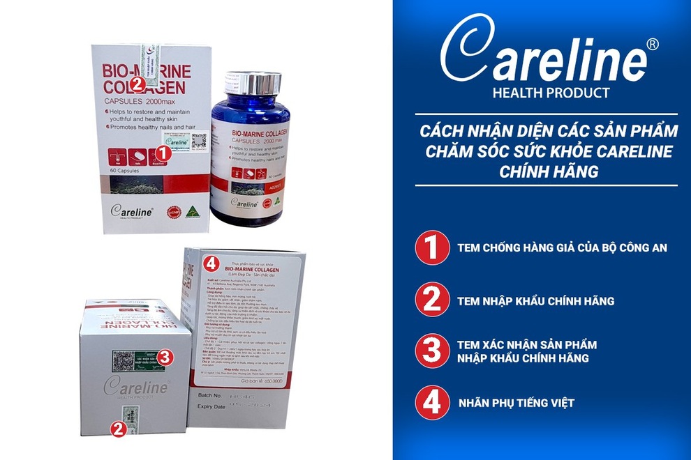 Cách nhận biết các sản phẩm Careline chính hãng tại Việt Nam - 2 Cách nhận biết các sản phẩm Careline chính hãng tại Việt Nam - 2