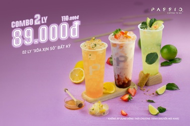 Bộ 3 thức uống đặc biệt giúp giải nhiệt, tăng cường sức đề kháng của Passio Coffee