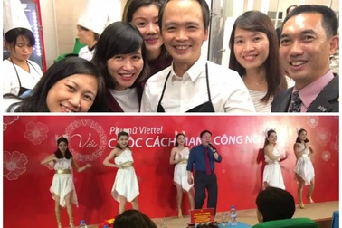 Ngày 8/3: Phó Tổng Viettel gây “sốt” với “hit” Sơn Tùng M-TP, Chủ tịch FLC “lăn vào bếp”