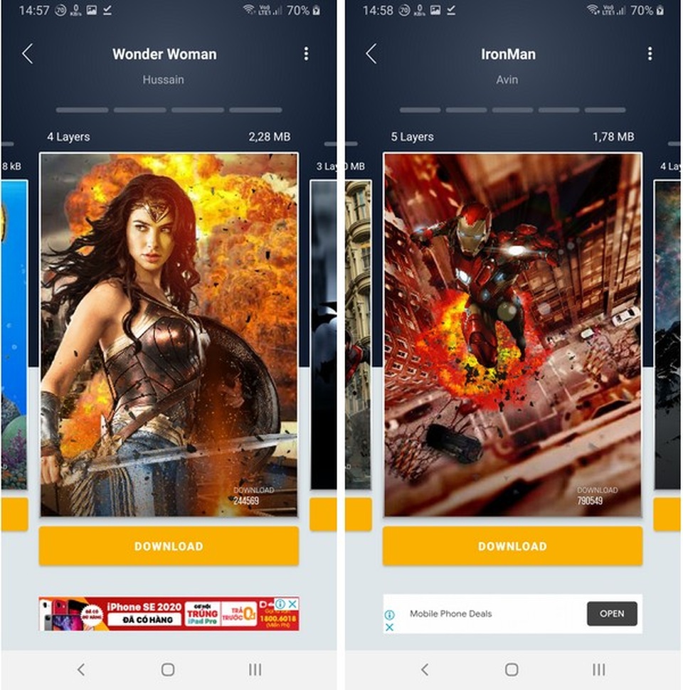 Bộ hình nền 3D với hiệu ứng biến đổi góc nhìn đẹp mắt dành cho smartphone - 2 Bộ hình nền 3D với hiệu ứng biến đổi góc nhìn đẹp mắt dành cho smartphone - 2