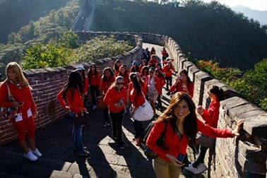 Vạn Lý Trường Thành bố trí khu vực “vẽ bậy” cho du khách