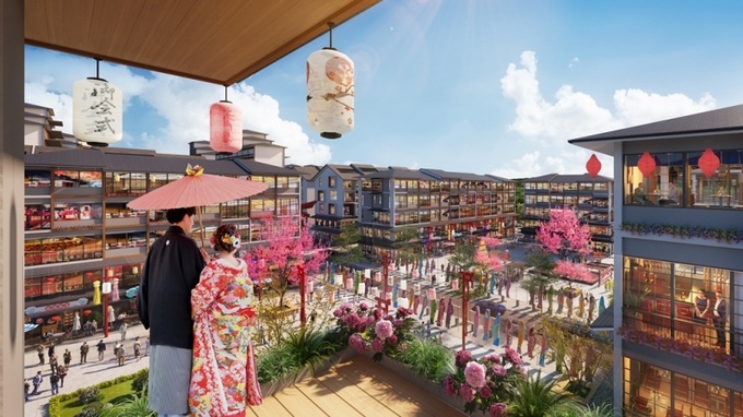 Quần thể Sun Beauty Onsen tại Thanh Hóa. Ảnh phối cảnh minh họa Sun Property.