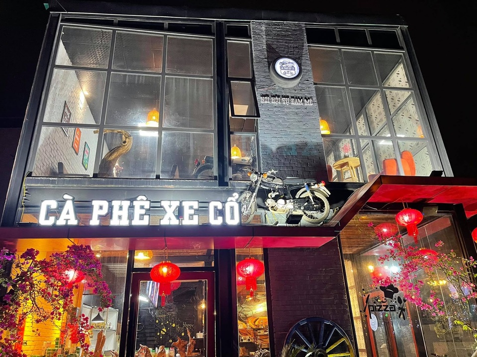 Quán cà phê xe cổ độc lạ ở Bắc Giang - 1 Quán cà phê xe cổ độc lạ ở Bắc Giang - 1