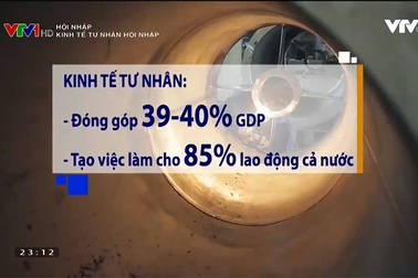 Thúc đẩy kinh tế tư nhân là trọng tâm thời hội nhập