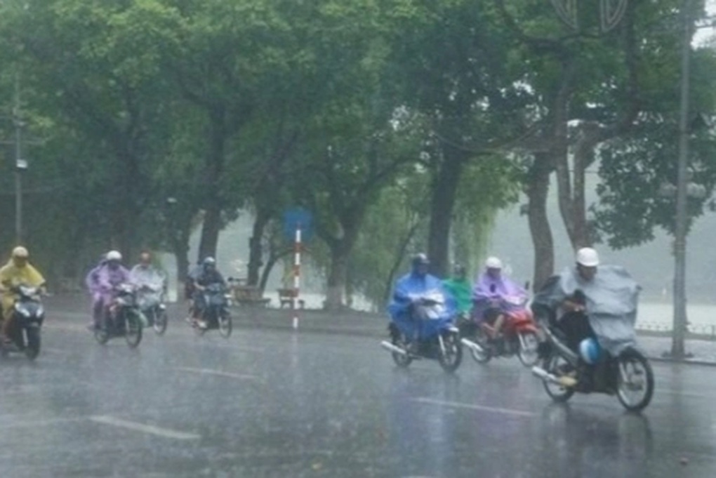 Không khí lạnh tăng cường, nhiều nơi mưa to - 1 Không khí lạnh tăng cường, nhiều nơi mưa to - 1