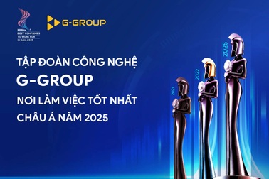 G-Group được HR Asia vinh danh là “Nơi làm việc tốt nhất châu Á” năm 2025