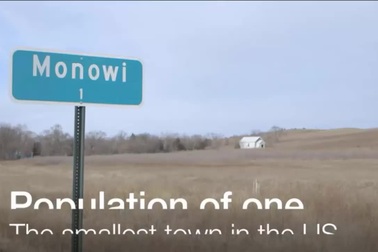 Thị trấn nhỏ chỉ có một cư dân duy nhất sinh sống