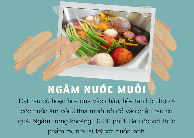Rửa rau quả thế nào cho đúng? - Ảnh 3.