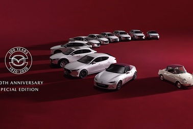 Mazda giới thiệu bộ sưu tập xe kỷ niệm 100 năm thành lập