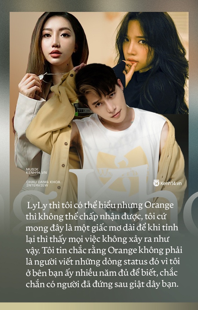 Châu Đăng Khoa: Tôi vẫn thương và xem clip của Orange mỗi ngày, nhưng không thể tha thứ! - Ảnh 17. Châu Đăng Khoa: Tôi vẫn thương và xem clip của Orange mỗi ngày, nhưng không thể tha thứ! - Ảnh 17.