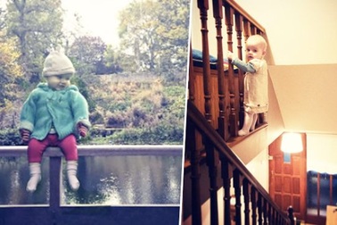 Hài hước bộ ảnh "kool ngầu" bố tự chế cho con gái yêu