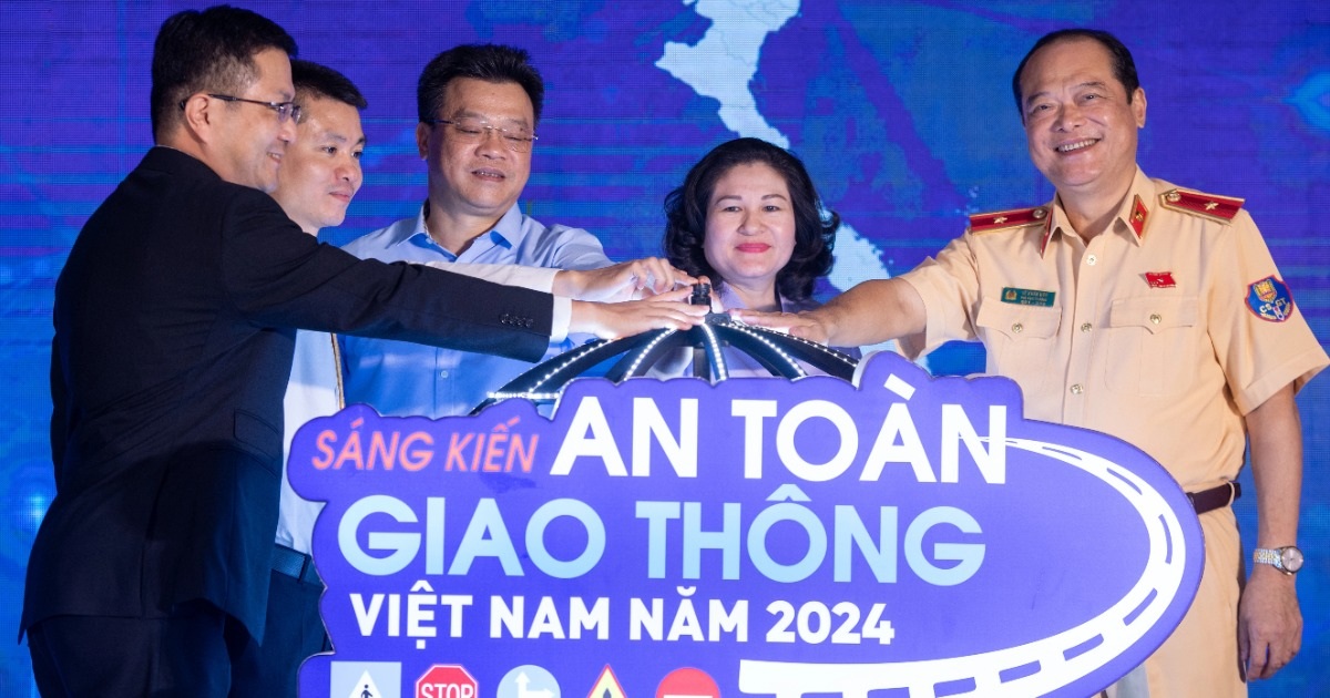 Toàn cảnh Lễ phát động Sáng kiến An toàn giao thông Việt Nam năm 2024 - 1