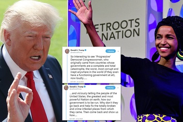 Ông Trump trút giận lên các nghị sĩ da màu “dạy bảo” nước Mỹ