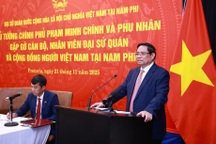 Thủ tướng kêu gọi người Việt ở Nam Phi giúp đỡ đồng bào chịu thiên tai