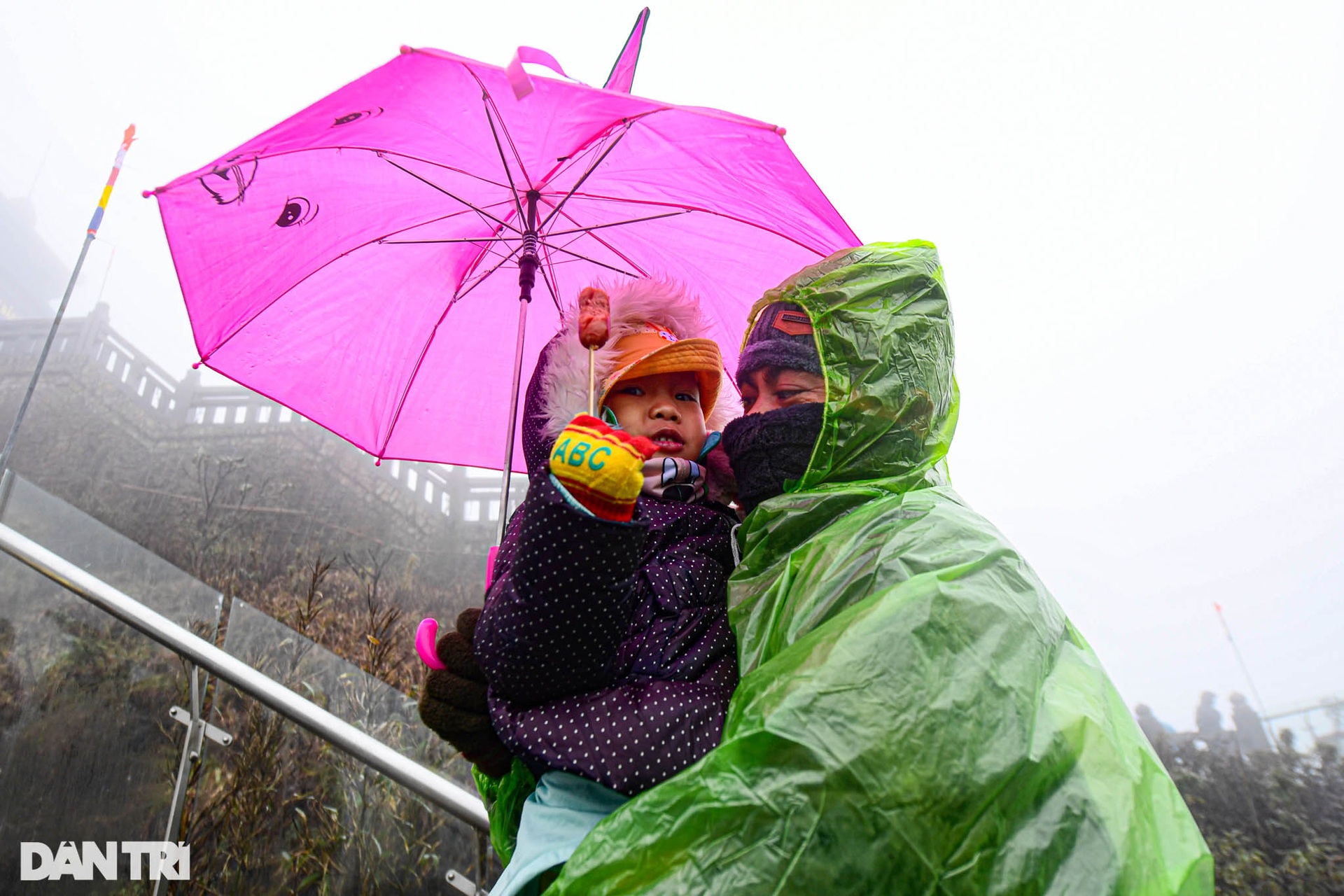 Du khách vẫn đổ lên đỉnh Fansipan dù mưa rét 0 độ C và không có băng tuyết - 7 Du khách vẫn đổ lên đỉnh Fansipan dù mưa rét 0 độ C và không có băng tuyết - 7