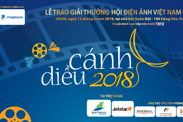 Lễ trao giải thưởng hội Điện ảnh Việt Nam – Cánh diều 2018 được tổ chức tại TP.HCM