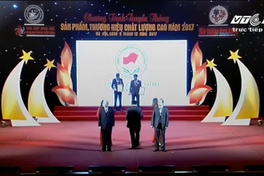 Goldhealth Việt Nam nhận giải thưởng thương hiệu Việt Nam chất lượng cao