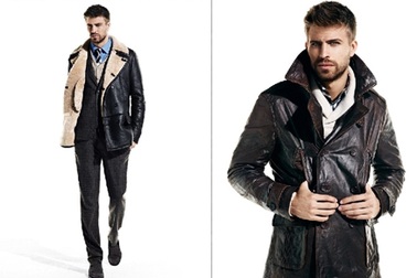 Pique “lịch lãm” trong bộ sưu tập thời trang mới