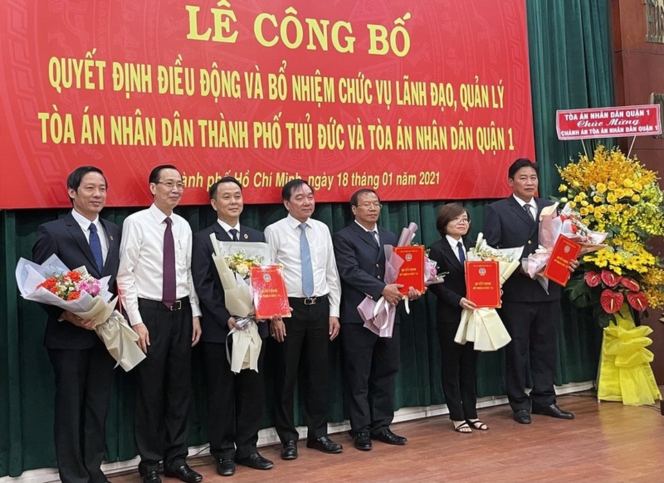 Ông Nguyễn Thành Vinh làm Chánh án TAND TP Thủ Đức - 2 Ông Nguyễn Thành Vinh làm Chánh án TAND TP Thủ Đức - 2