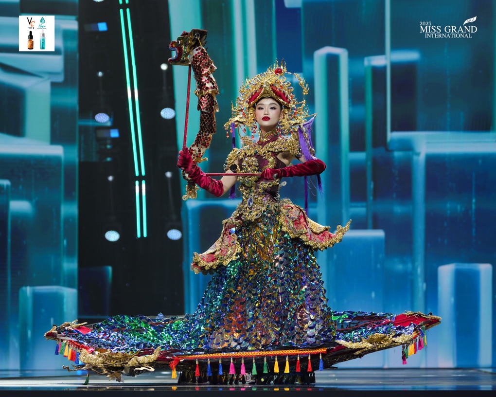 Miss Yen Nhi sets record at Miss Grand International 2025 - 1 Hoa hậu Yến Nhi lập kỷ lục tại Hoa hậu Hòa bình Quốc tế 2025 - 1