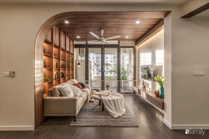 Căn hộ 100m² với chi phí cải tạo 700 triệu đồng đẹp không góc chết dành cho gia đình 5 thành viên ở Hà Nội - Ảnh 3. Căn hộ 100m² với chi phí cải tạo 700 triệu đồng đẹp không góc chết dành cho gia đình 5 thành viên ở Hà Nội - Ảnh 3.