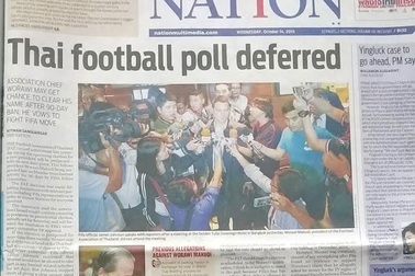 FIFA kêu gọi LĐBĐ Thái Lan tạm dừng bầu cử chủ tịch