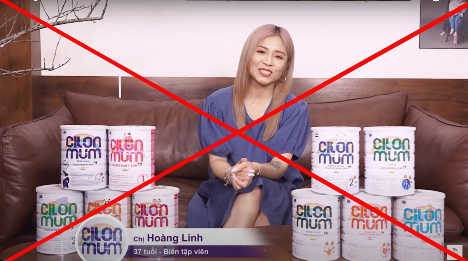 MC Hoàng Linh bị phạt 107,5 triệu đồng vì quảng cáo sữa giả - 1