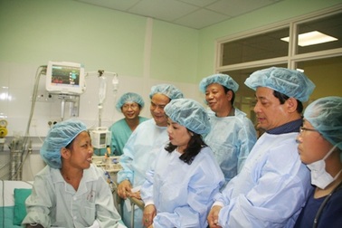 Sức khoẻ bệnh nhân được ghép thận tiến triển tốt