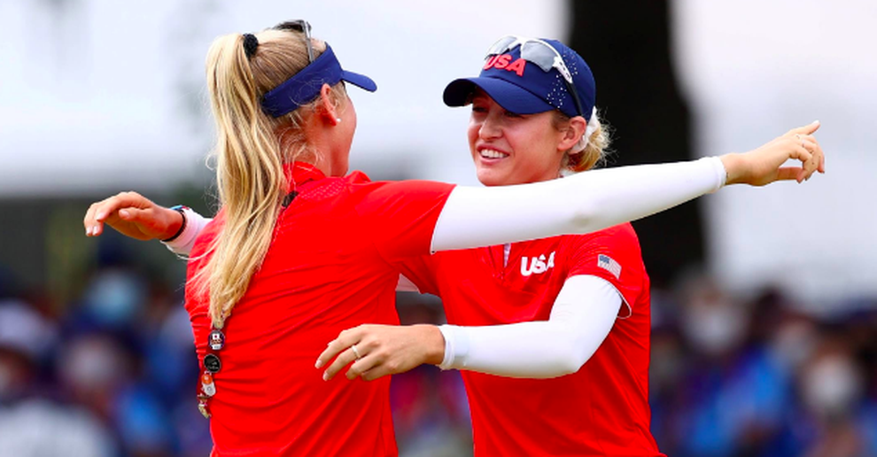 Mỹ nhân làng golf Nelly Korda lần đầu giành HCV Olympic - 3 Mỹ nhân làng golf Nelly Korda lần đầu giành HCV Olympic - 3