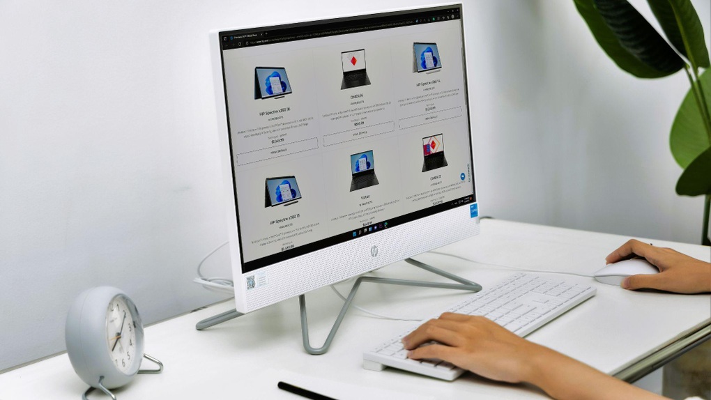 HP All-in-One 22 - Máy tính để bàn Tất cả trong Một - 5 HP All-in-One 22 - Máy tính để bàn Tất cả trong Một - 5